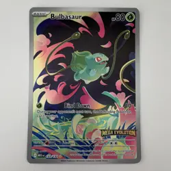 Bulbasaur 133/132 Illustration Rare Holo - Mega Evolution Stamped - Pokemon TCG - Image 1
