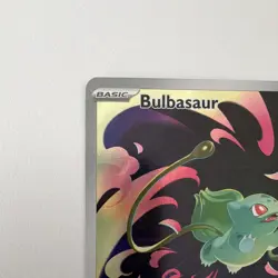 Bulbasaur 133/132 Illustration Rare Holo - Mega Evolution Stamped - Pokemon TCG - Image 5