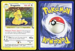 DRAGONITE 4/62 HOLO RARE FOSSIL POKEMON UNLIMITED HOLO MP - Image 3