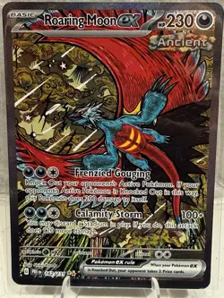 Roaring Moon EX SIR Prismatic Evolutions 162/131 - Image 3