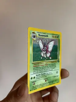 WOTC Venomoth 13/64 Jungle Holo Rare Unlimited 1999 English 70HP Pokemon TCG - Image 3