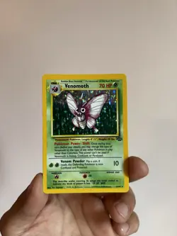 WOTC Venomoth 13/64 Jungle Holo Rare Unlimited 1999 English 70HP Pokemon TCG - Image 4