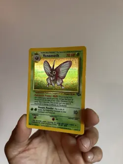 WOTC Venomoth 13/64 Jungle Holo Rare Unlimited 1999 English 70HP Pokemon TCG - Image 5