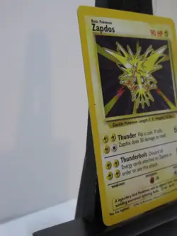 Pokemon TCG Zapdos Base Set 16/102 Holo Rare MP - Image 4