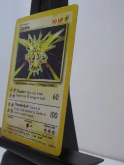 Pokemon TCG Zapdos Base Set 16/102 Holo Rare MP - Image 5