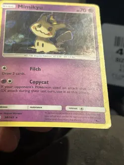 Mimikyu 58/145 Holo Rare Guardians Rising Pokemon HP - Image 5