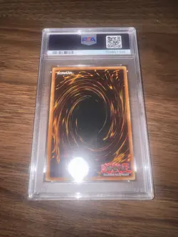 2007 YU-GI-OH! STON-STRIKE OF NEOS #EN004 NEO-SPACIAN AIR HUMMINGBIRD PSA 9 - Image 2
