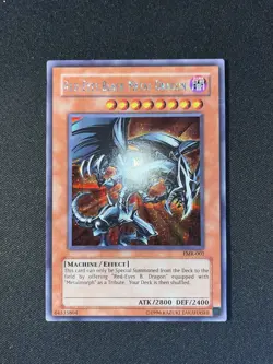 Yu-Gi-Oh Red-Eyes Black Metal Dragon FMR-001 Ultra Rare Promo Vintage NM/LP - Image 1