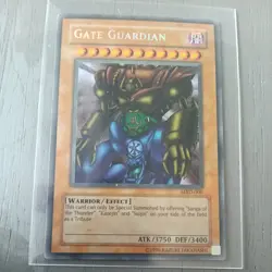 Yu-Gi-Oh! Gate Guardian Metal Raiders MRD-000 Secret Rare Holo Unlimited English - Image 1