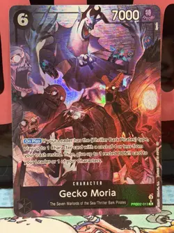 Gecko Moria (Alternate Art) PRB02-013 Premium Booster -The Best- Vol. 2 Foil NM! - Image 1