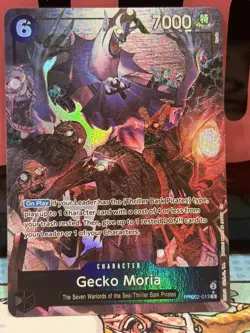 Gecko Moria (Alternate Art) PRB02-013 Premium Booster -The Best- Vol. 2 Foil NM! - Image 3