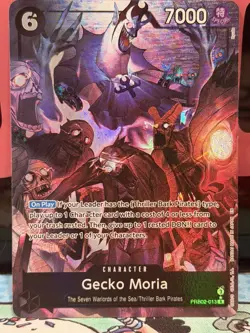 Gecko Moria (Alternate Art) PRB02-013 Premium Booster -The Best- Vol. 2 Foil NM! - Image 4