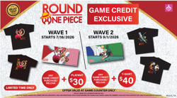 One Piece x Round1 Playmat | Luffy & Tony Tony Chopper NEW - Image 3