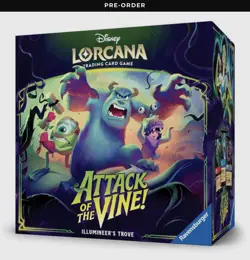 Disney Lorcana Attack of the Vine! Illumineer's Trove PRESALE due 24/07/26| NEW - Image 1