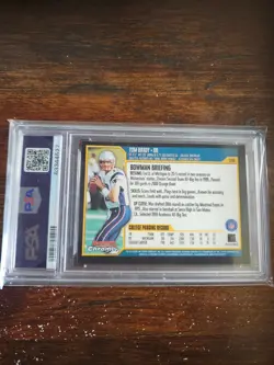 2000 Bowman Chrome Tom Brady 236 RC Rookie PSA 8 NM-MT New England Patriots GOAT - Image 2