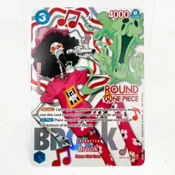 One Piece x Round 1 Collab BROOK OP11-056 ENGLISH Promo Card - Image 1