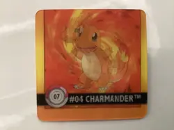 POKEMON CHARMANDER CHARMELEON CARD 1999 Artbox Action Flipz Premier Edition #07 - Image 2