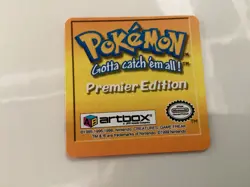 POKEMON CHARMANDER CHARMELEON CARD 1999 Artbox Action Flipz Premier Edition #07 - Image 3