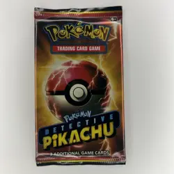 Pokemon Detective Pikachu Pokemon TCG Booster Pack 2 Cards English Pikachu - Image 1