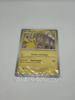 Pokemon Pikachu At The Museum Jumbo Promo Card Sealed English Natural History UK - Image 5