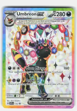 Umbreon ex - 176 Promo SV: Scarlet & Violet Promo Cards SVP 176 NM - Image 1