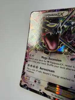 Pokemon TCG Rayquaza EX Shiny Black Star Promo Holo Card XY69 HP - Image 4