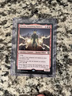Electro Assaulting Battery - MtG Spider-Man - NM - Image 1