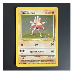 Pokemon Hitmonchan Holo Rare Base Set 2 8/130 2000 Wizards Basic 70HP Card - Image 1