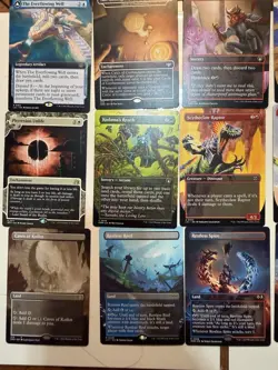 MTG Lot of 30 Borderless, Extended Art Cards | Includes Rares, Various Sets - Image 4