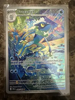 Pokemon Frogadier 089/086 chaos rising TCG Card - Image 1