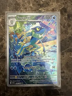 Pokemon Frogadier 089/086 chaos rising TCG Card - Image 2