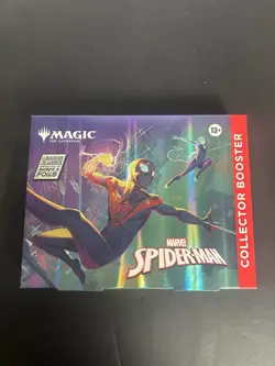 Magic The Gathering Marvel's Spider Man Collector Booster Pack (IN HAND) - Image 1