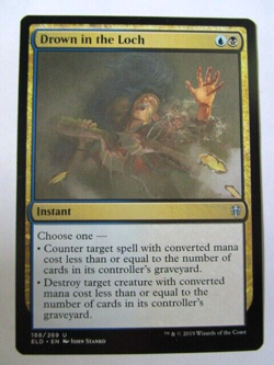 MTG Drown In The Loch 188/269 Uncommon Near Mint!! - Image 1