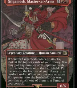 Gilgamesh, Master-at-Arms (Borderless) R FINAL FANTASY 338 NM - Image 1