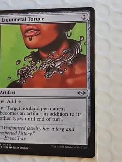 Liquimetal Torque, Modern Horizons 2, Regular, Magic the Gathering, MTG **NEW** - Image 4