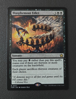 Blasphemous Edict - Foundations - FDN - #057 - NM - Image 1