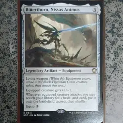 Bitterthorn, Nissa's Animus Commander: Secrets of Strixhaven Regular - Image 1