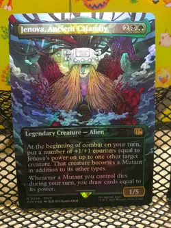 Jenova, Ancient Calamity (Borderless) Final Fantasy MTG NM 346 FOIL - Image 1