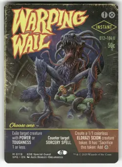 Warping Wail (Showcase) 119 Mythic Special Guests Magic: The Gathering Near Mint - Image 1