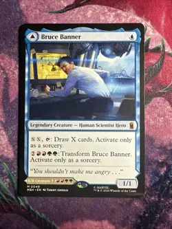 Bruce Banner - M 049 - MTG Marvel Super Heroes - Image 1
