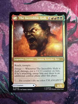 Bruce Banner - M 049 - MTG Marvel Super Heroes - Image 2