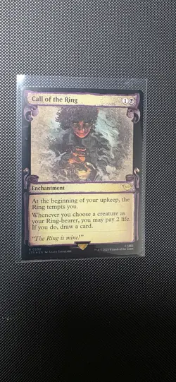 MTG Call of the Ring #530 (Showcase Scrolls) the Lord of the Rings Foil - Image 1