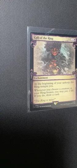 MTG Call of the Ring #530 (Showcase Scrolls) the Lord of the Rings Foil - Image 2