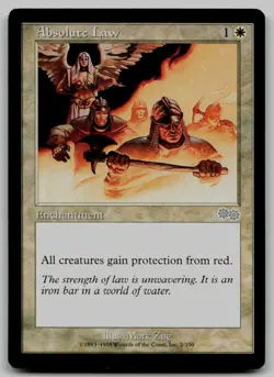 Absolute Law U Urza's Saga 2 NM - Image 1
