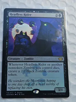 MTG Headless Rider,*Foil* Magic the Gathering, MTG **NEW** - Image 2