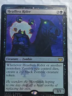 MTG Headless Rider,*Foil* Magic the Gathering, MTG **NEW** - Image 5