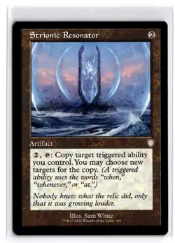Strionic Resonator (Retro Frame) 165 Commander: The Brothers' War MTG NM - Image 1