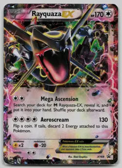 Pokemon TCG Rayquaza EX (Shiny) XY Promos XY69 MP - Image 1
