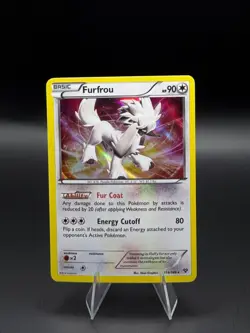 Furfrou 114/146 XY Base Set Holo Rare NM Pokemon TCG - Image 1