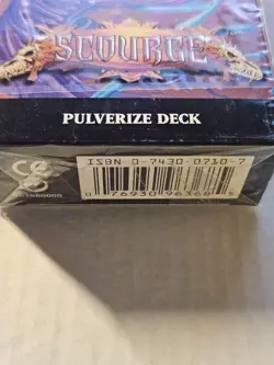 MTG Scourge Theme Deck Pulverize English Magic the Gathering Sealed - Image 2